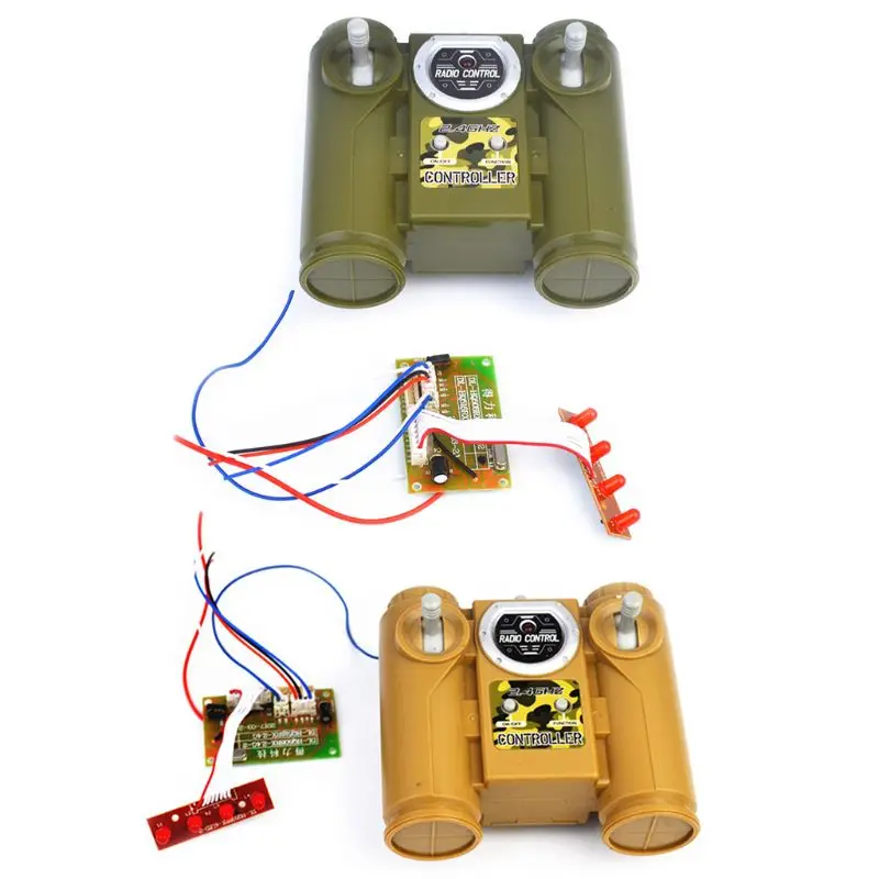 

New 2.4G 6CH Remote Control HUANQI Radio Module Unit Board for DIY Car Tank Ship Spare Parts