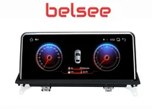 Belsee PX6 10,25 «Android 8,1 оперативная память 2 ГБ Автомобильный мультимедийный gps навигации Системы радио авто стерео для BMW X5 F15 E70 X6 E71 2007-2017