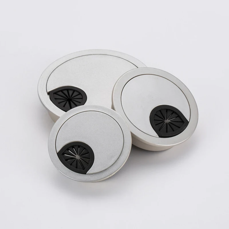 

Plastic Desk Table Grommet Cable Cord Hole Cover for Home Office Dropshipping
