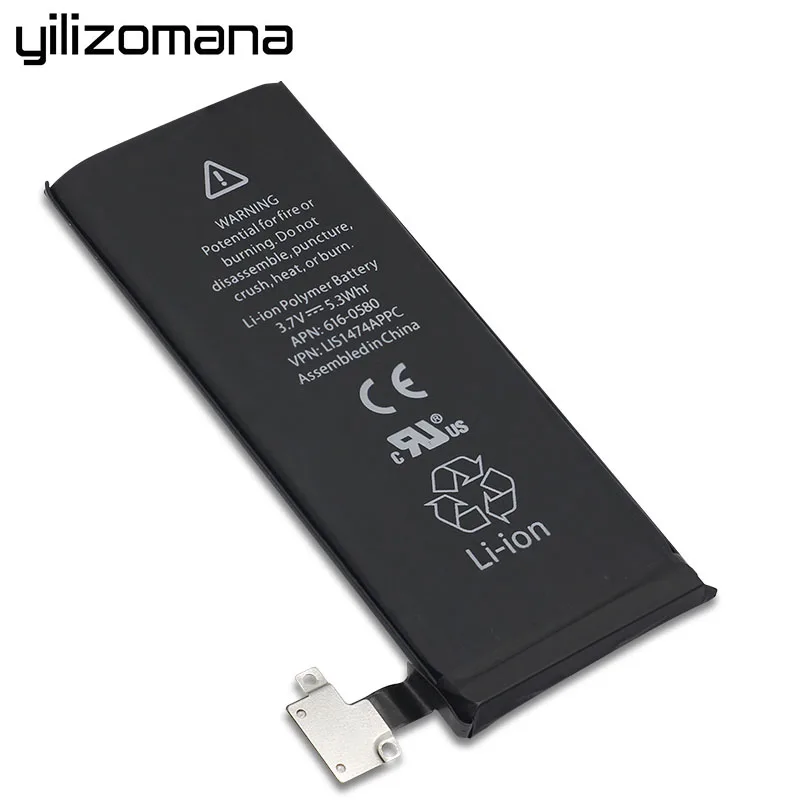 YILIZOMANA Оригинальный аккумулятор для мобильного телефона Apple iPhone 4S емкость 1430 мАч