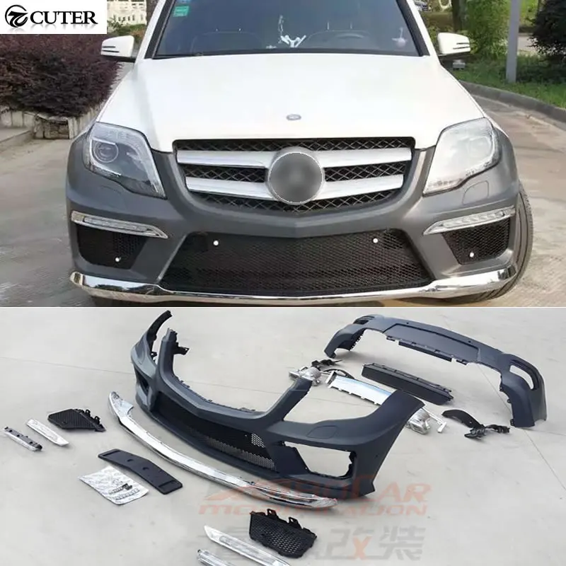 X204 GLK200 GLK260 GLK63 PP Комплекты кузова автомобиля бампер для Benz GLK300 GLK350 AMG 08-15 |