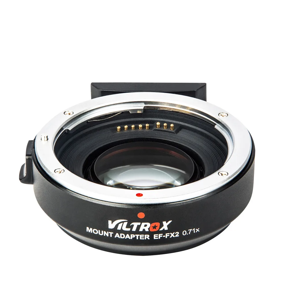 Viltrox EF-FX2 Крепление-адаптер для объектива Автофокус 0.71X объектив IS USM для Canon EF объектив ЖК-дисплея с подсветкой FUJIFILM Fuji X Крепление Камера X-T3 X-PRO2 X-T100 X-H1