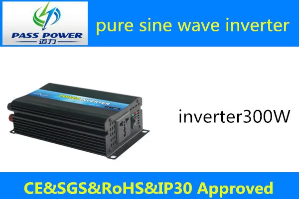 

Best quality power inverter 12v 220v 300w with CE SGS RoHS and IP30 Approved