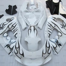 GSXR 600 1996-2000 наборы тела GSX R 750 98 99 Abs обтекатель GSXR 600 1996 белая рамка обтекатель наборы