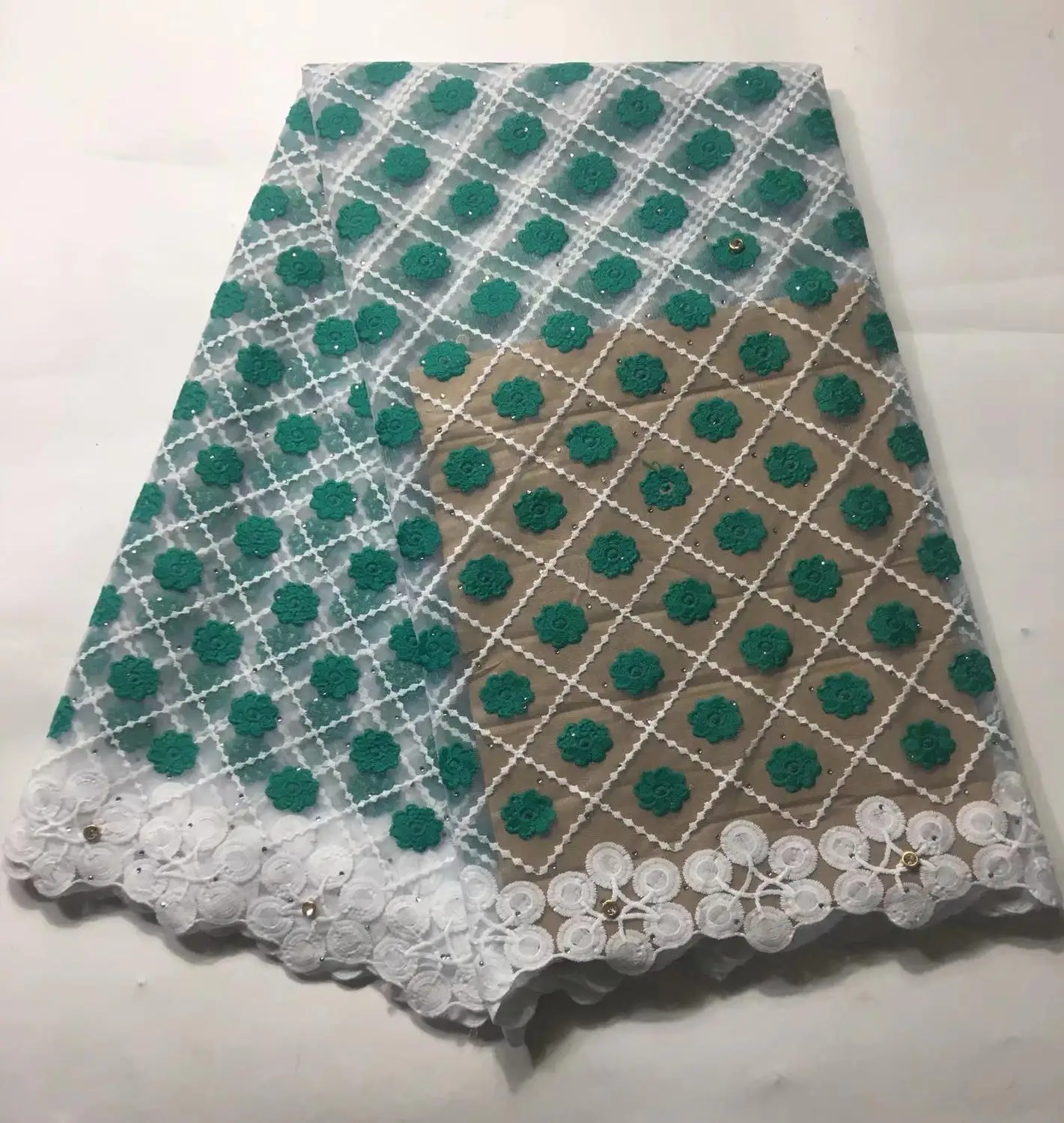 

PROMOTION SALE . 5yard/lot by Epacket 2019 High quality nigerian french lace african lace fabric for party dress Free shipping
