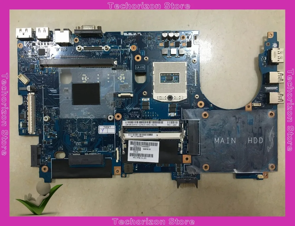 

VAR10 LA-9781P For Dell M6800 Laptop Motherboard PGA947 Tested tested working