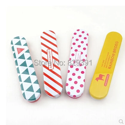 

1PC Colorful oval metal pencil case,fashion school stationery supplies,wholesale price(tt-521)