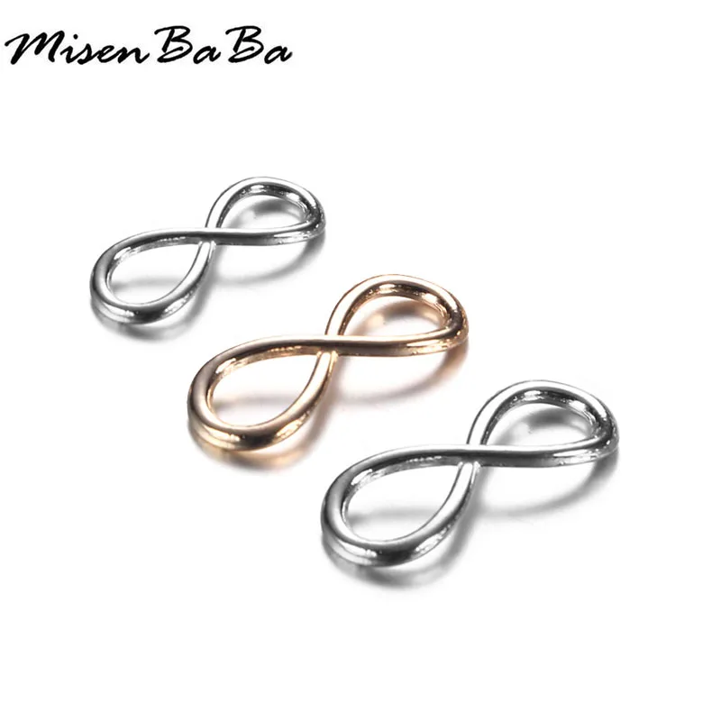 

20Pcs/lot infinity Charms infinity symbol Connector 8 Pendant Charms Fit Jewelry Making DIY Neklace Bracelet Handmade Craft