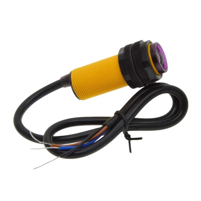

Free Shipping 10PCS/LOT E18-D80NK Adjustable Infrared Sensor Switch 3-80cm Infrared Sensor Switch