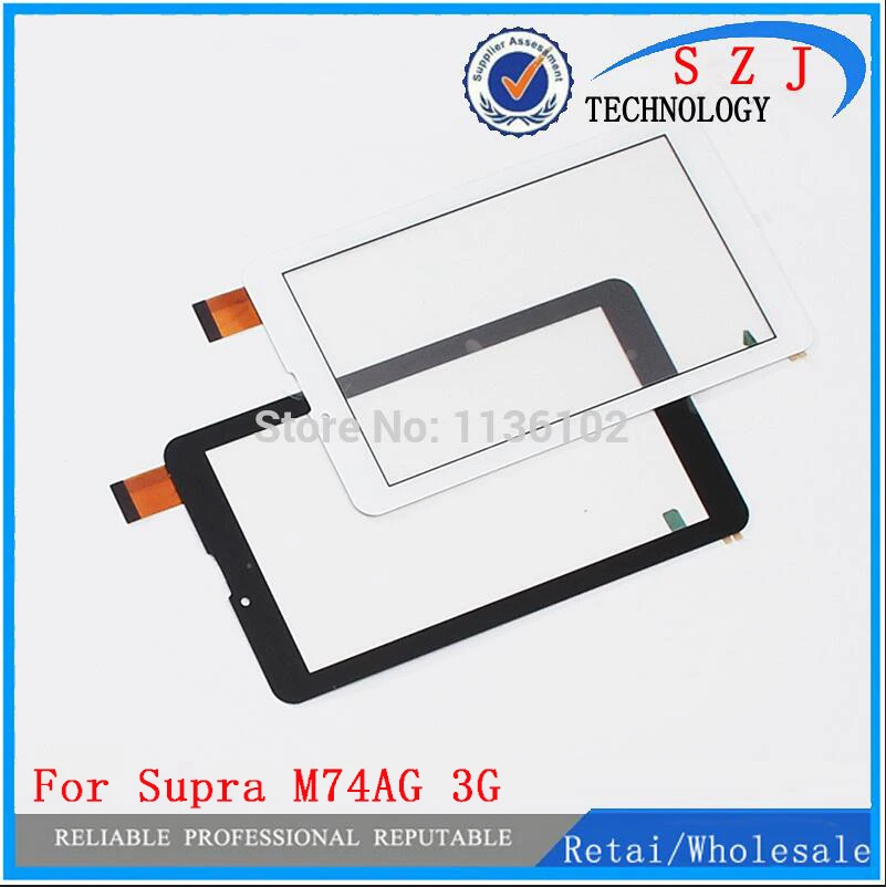 New 7'' inch Protective film+touch screen For Supra M74AG 3G Tablet Touch panel Digitizer Glass Sensor Replacement Free Shipping New 7'' inch Protective film+touch screen For Supra M74AG 3G Tablet Touch panel Digitizer Glass Sensor Replacement Free Shipping