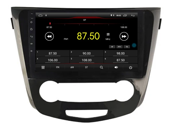 Discount Deluxe Edition Car Android 9.0 Player for Nissan Qashqai 2013 2016 Car Tablets 4G Lite sim card Bluetooth GPS Radio Head Unit 3