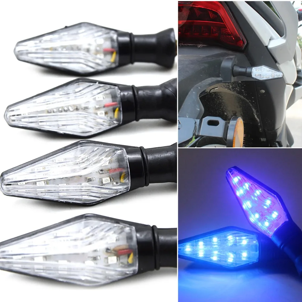 Супер яркие 19 в СВЕТОДИОДНЫЕ указатели поворота для мотоциклов Honda CBR 600 F2 F3 F4 F4i