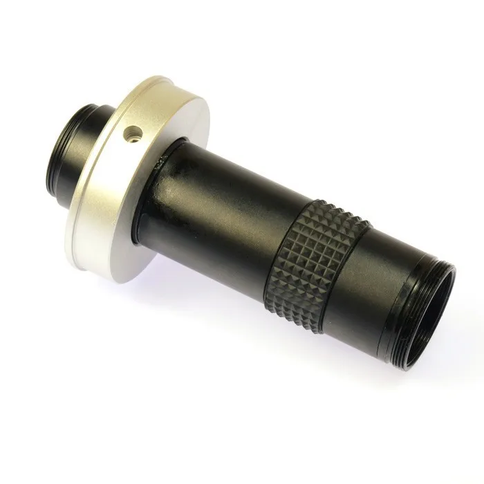 120X объектив зрение объектив Макс 120X зум объектив C-Mount стеклянный объектив с кольцевым адаптером 50 мм для камеры микроскопа