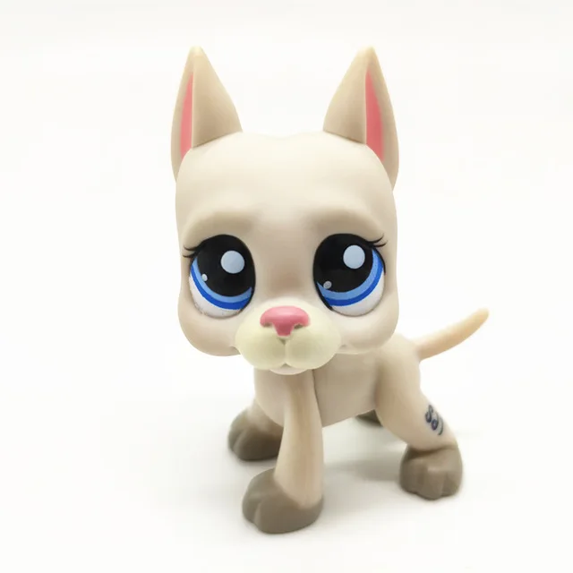 Rare Lps Pet Shop Toy DobermanCockerSpaniel PinkDog Black Short Hair Cat Collection Action Standing Role Playin Children'sGift - Цвет: 27