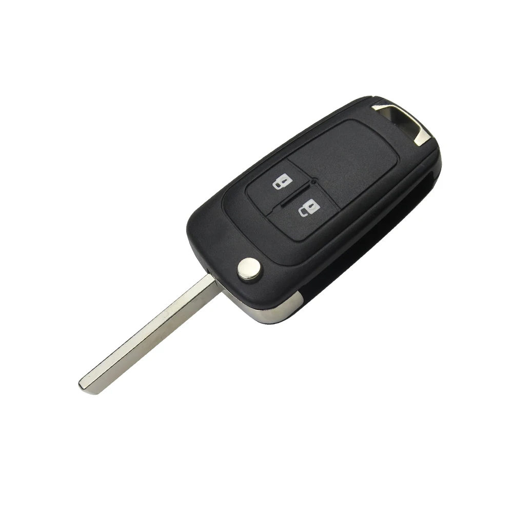 OkeyTech 5 шт./лот 2/3/4/5 Кнопка HU100 раскладной дистанционный чехол для ключей Fob Chevrolet Cruze