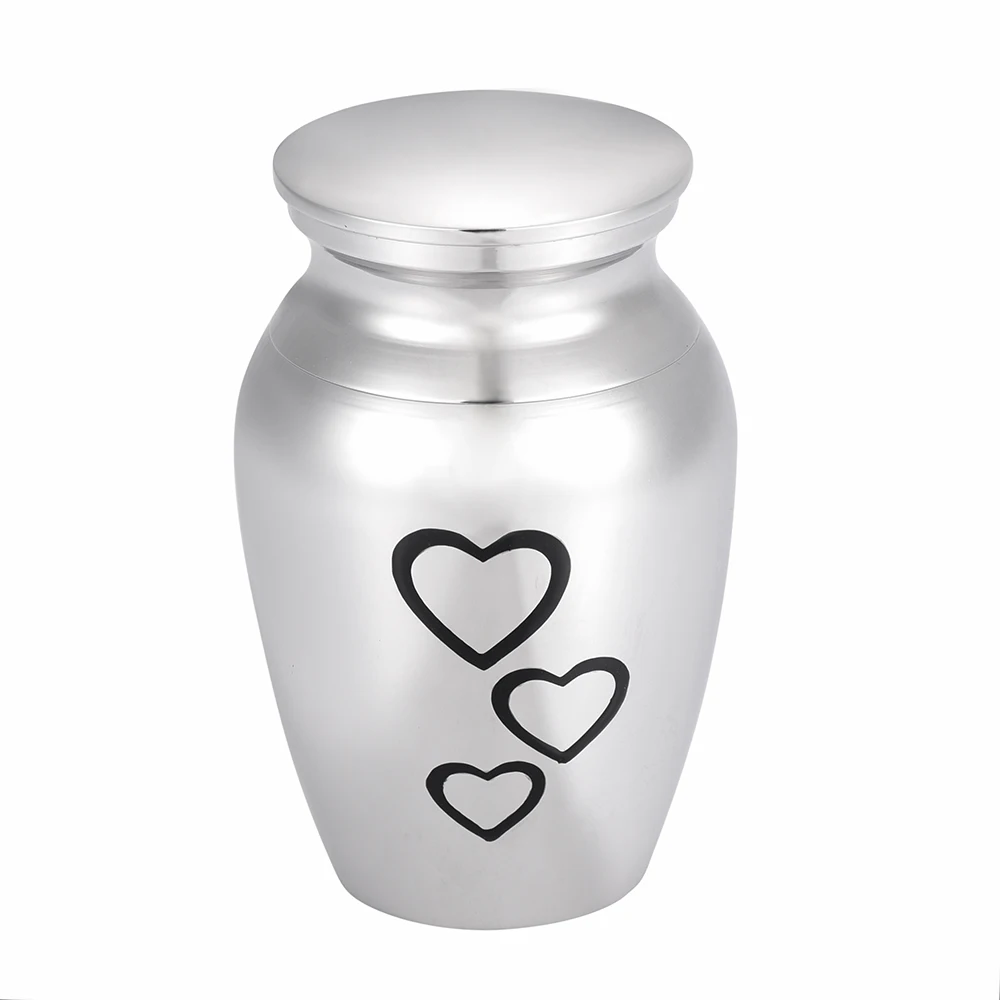 

IJU001 Free Custom Engrave 73mm*45mm Stainless Steel Pets` Humen`s Cremains Ashes Urn Keepsake Funeral Holder Urn Cremation