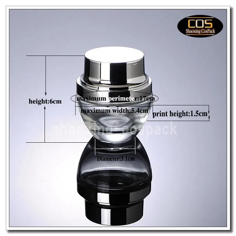 JGX40-30g face cream glass container (5)