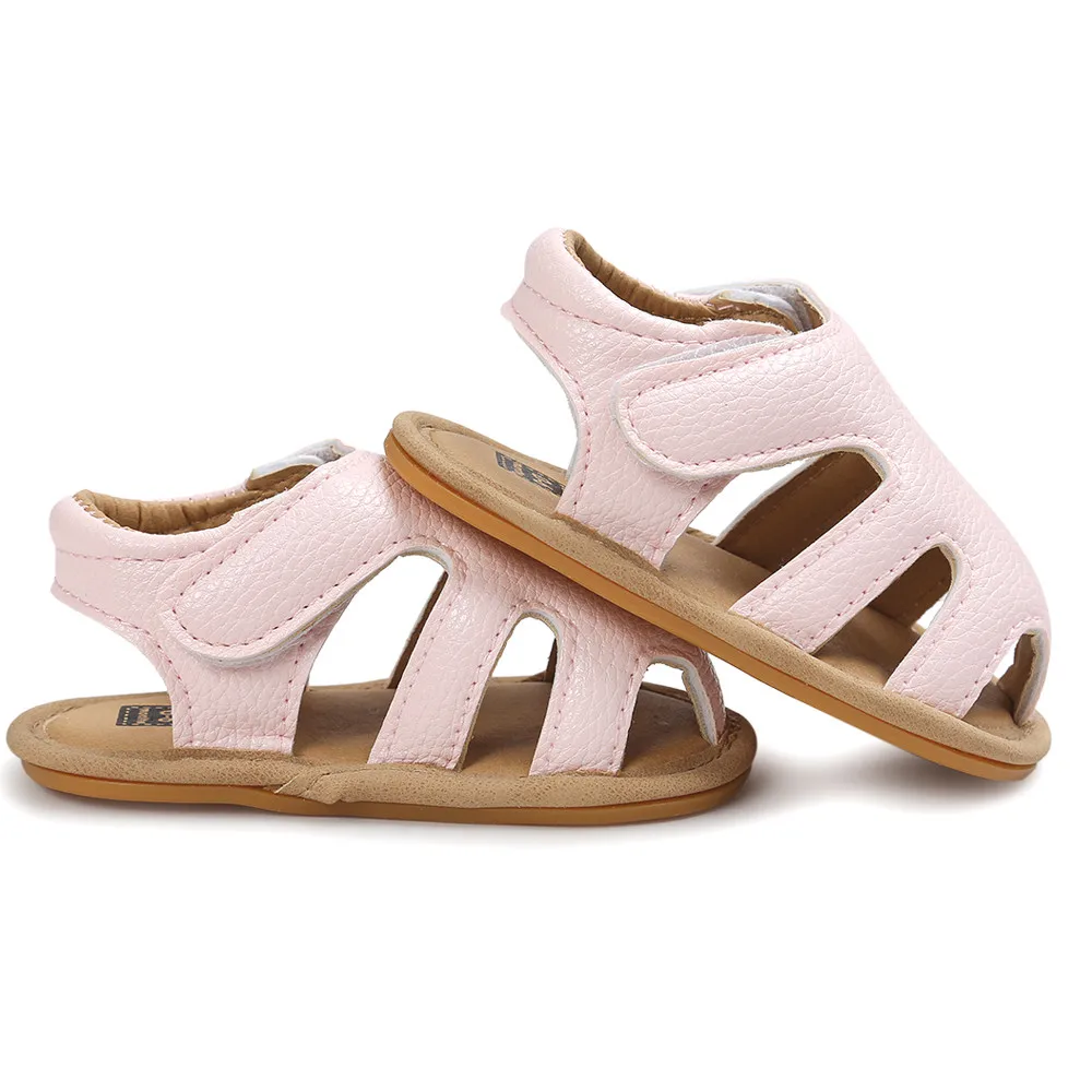Новейшие босоножки детские сандалии ShoeBaby для маленьких мальчиков повседневная обувь, кроссовки противоскользящая мягкая подошва; TX4