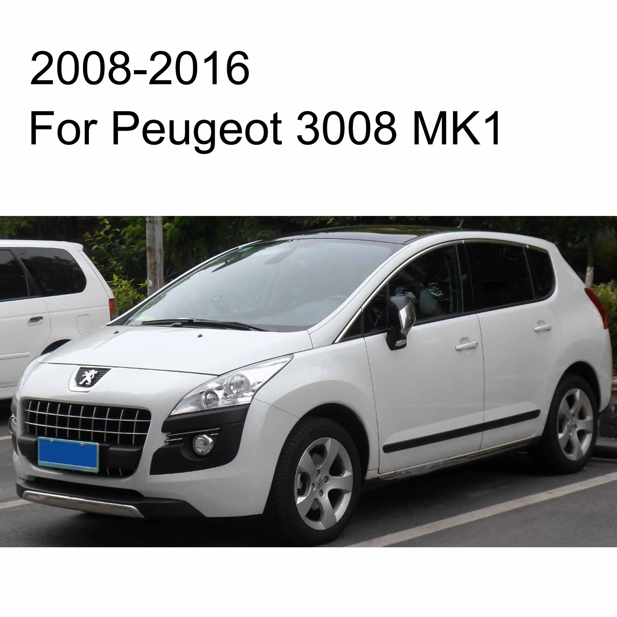 Mikkuppa стеклоочистители для peugeot 3008 2008- натуральный резиновый лобовое стекло авто аксессуары - Цвет: 2008-2016 MK1