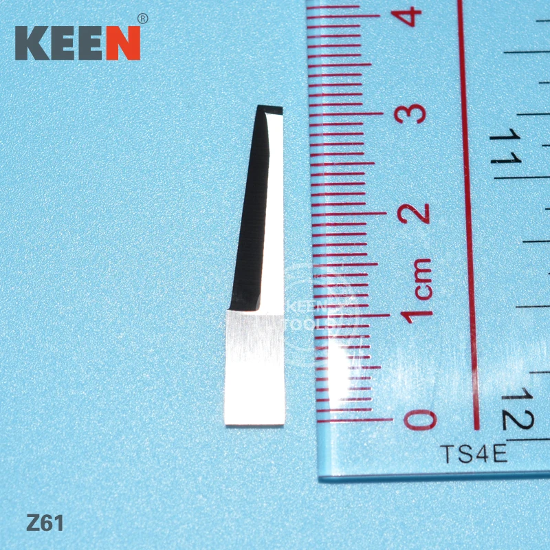 

Cutting Fiber Tungsten Steel Carbide Blade for various materials, as carboard,gasket material,foam rubber,cork Z61