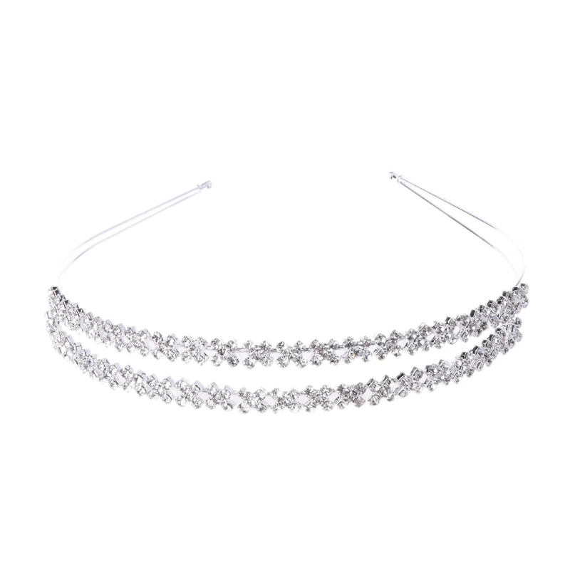 

Wedding Crown Princess Bride Hairband Tiara Head Band Coronet Hair Bandeau-M15