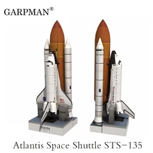 34 см 1:150 Космический Шаттл Atlantis бумажная модель головоломка руководство Spaceflight ракета DIY бумажная художественная игрушка