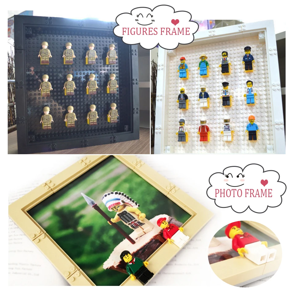 32*32 dots Frame Base Plates For Classic Bricks Baseplates Compatible Legoingly Figures Creator Building Blocks Children Toys