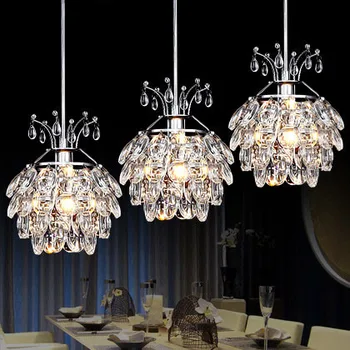 

Luxurious Elegant Top Class A K9 Crystal Pendant Light AC90-260V E27 Light Source Free Shipping