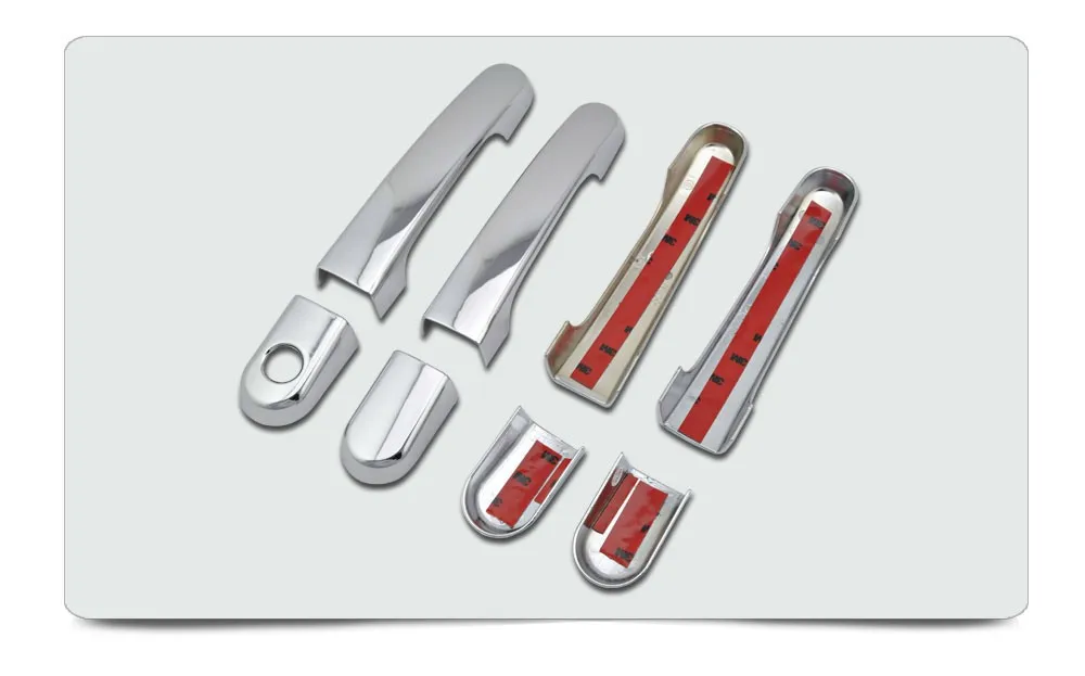 Door Handle Chrome Cover 4D No PSKH For Ford Five Hundred 2005 2006 FREE Shipping e