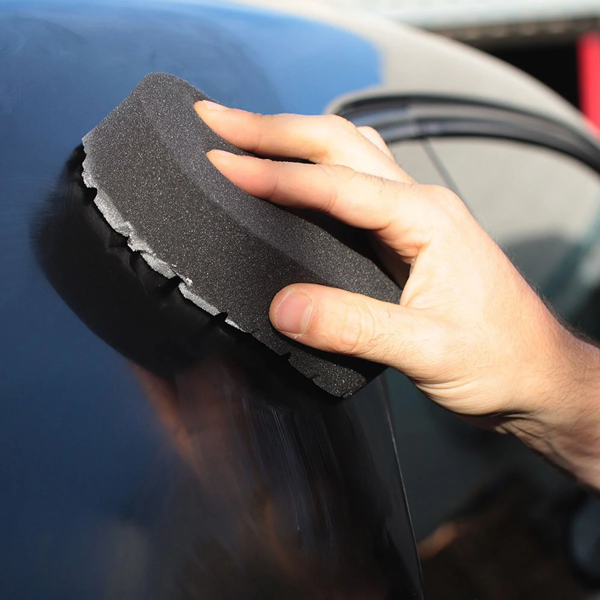 

1PC Car Magic Clay Bar Pad Sponge Block Auto Cleaner Cleaning Eraser Wax Polish Pad Tool Car Wash Sponge For Car Window Body