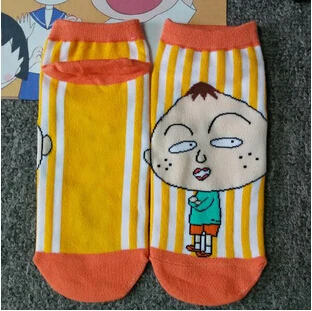 Лидер продаж года; модные хлопковые носки с героями мультфильмов Ms. Chibi Maruko - Цвет: SS9206