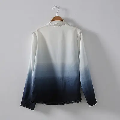 Женская блузка шифоновая с длинным рукавом|shirt top|loose shirtwomen blouses |