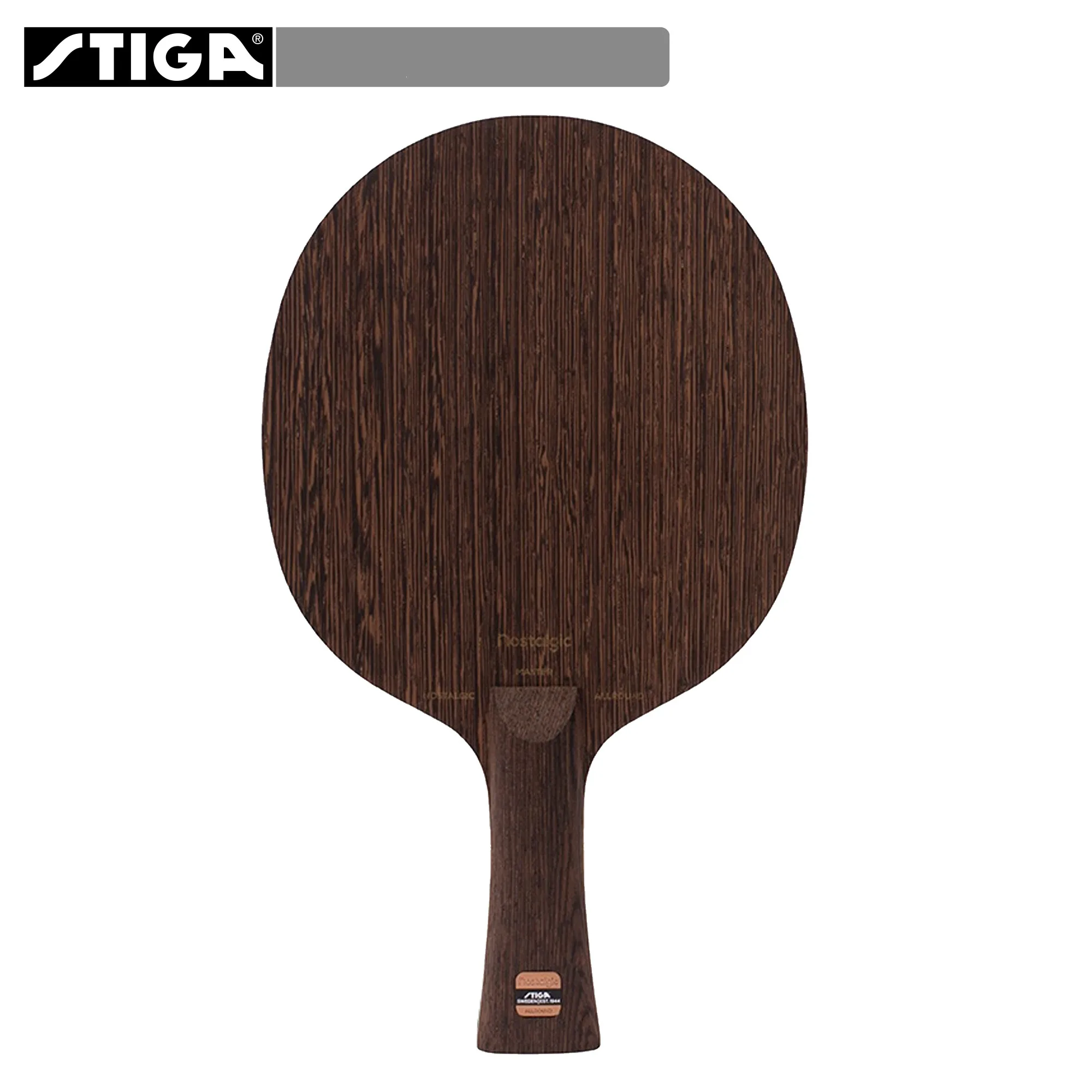

Stiga Nostalgic Table Tennis Racket Classic Ping Pong Blade Pingpong Bat Nostalgic vii Nostalgic offensive Nostalgic all round