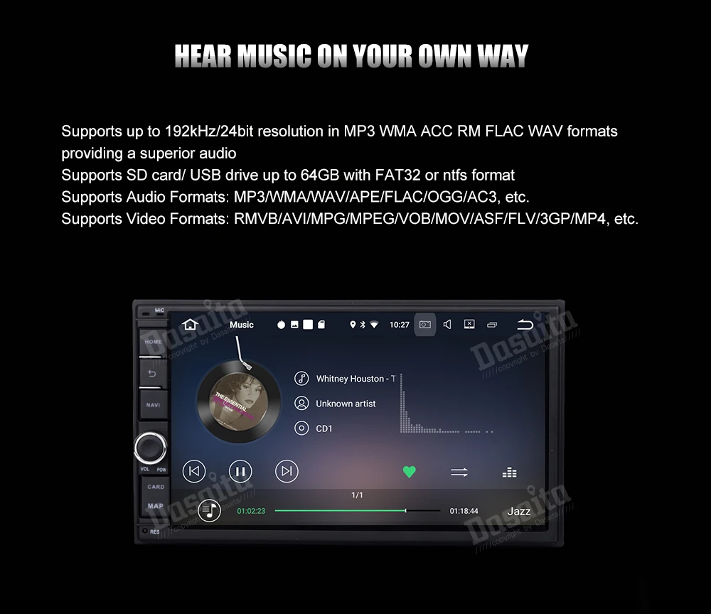 Best 2 DIN Android 8.1 Auto Radio 7" Universal Car Multimedia Player GPS Stereo Audio Head Unit Support DAB DVR OBD WIFI 4G BT NO DVD 14 Best 2 DIN Android 8.1 Auto Radio 7" Universal Car Multimedia Player GPS Stereo Audio Head Unit Support DAB DVR OBD WIFI 4G BT NO DVD 14