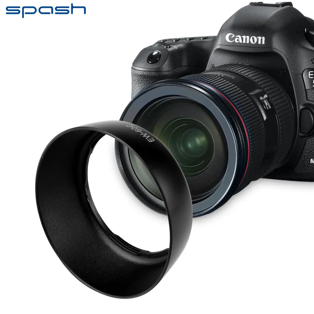 Spash New EW 60C Lens Hood for Canon EF S USM 18 55mm f/3.5 5.6 IS, II