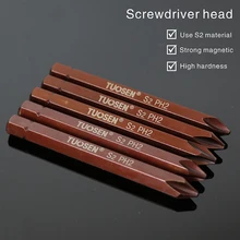 Отвертка phillips Набор бит отвертки ph2 Набор отверток прецизионный ударный драйвер магнитное кольцо шестигранный Удар