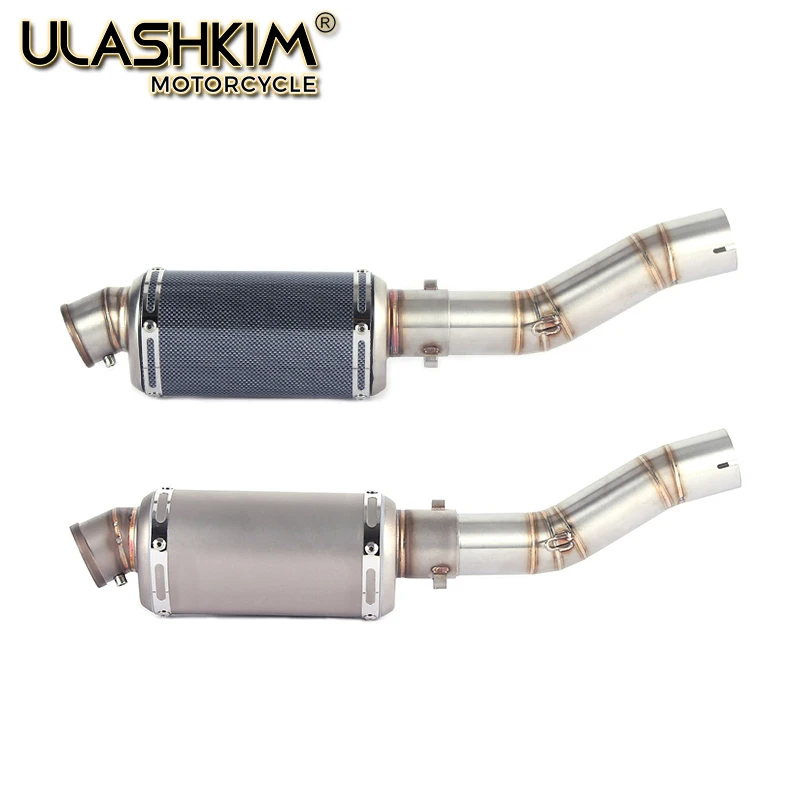 K7 GSXR 600 750 GSXR700 GSXR750 глушитель для мотоцикла среднего звенья трубы полная система слипоны для Suzuki GSX R600 R700 R750 K7