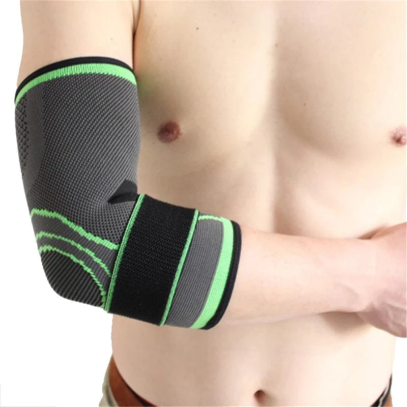 AT  Elastic bandage tennis elbow support protector basketball running volleyball Elastic Lightweight soft Sleeve C0510          01