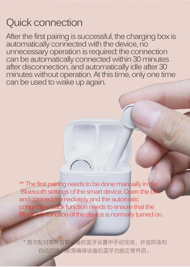 Xiaomi Air TWS True Wireless Bluetooth Earphone16