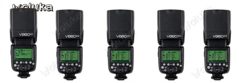 Вспышка Godox V860II E TTL Li Ion Speedlite (V860II S/C/N/F/O) для камеры S/N/C/O/F CD50 T06Y|Фотовспышки| |