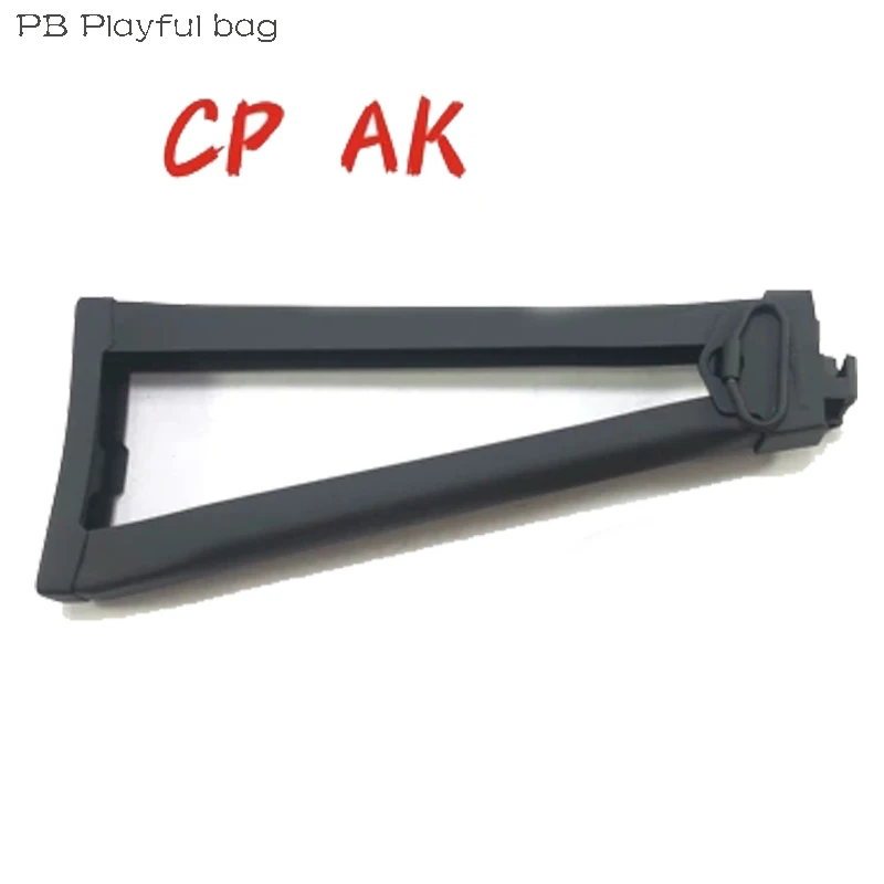 PB PlayfuTactical CP AK74M AK105 водяной пулемет модифицированный внешний вид обновленный материал AKS треугольный складной задний кронштейн KD30 - Цвет: a set