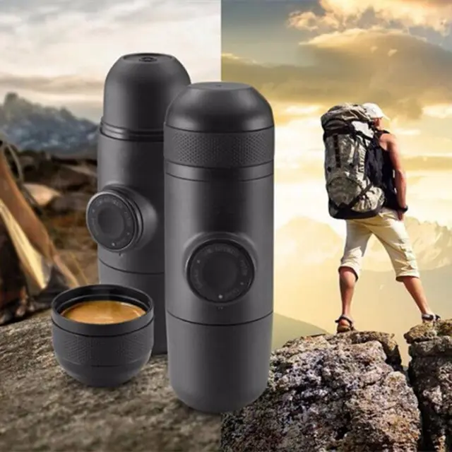 Portable Coffee Maker Manual Espresso Machine For Camping Travel Mug Pump Fresh Portable Coffee Maker Manual Espresso Machine For Camping Travel Mug Pump Fresh