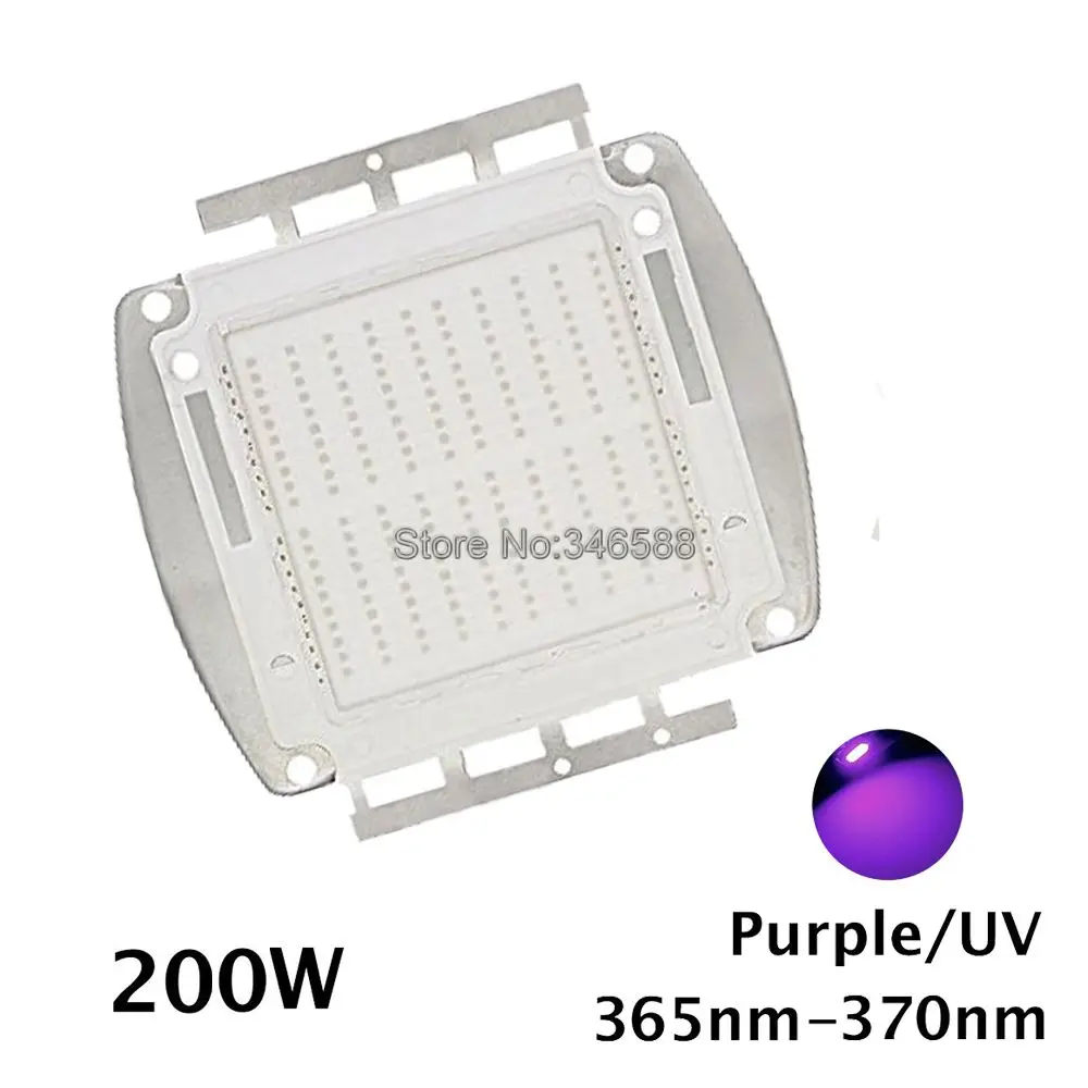 Источник света высокой мощности 42 мил 200 Вт Epileds ультрафиолетовый нм нм|high power light|uv