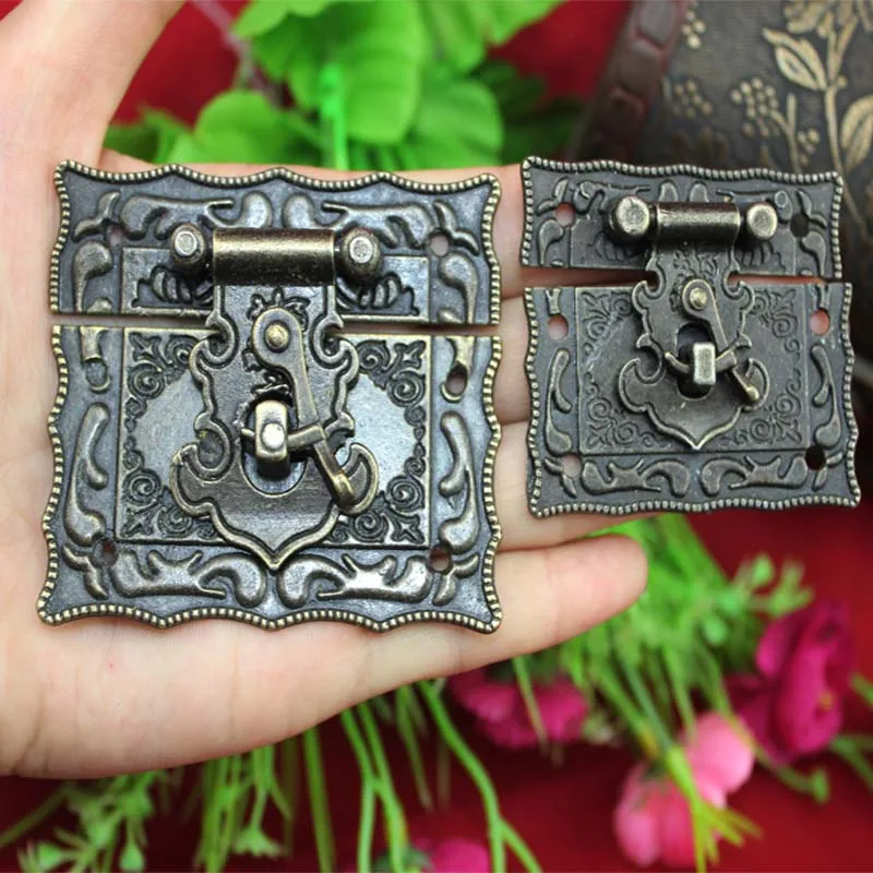 

Box Suitcase Alloy Toggle Latch Buckles,Wooden Box Lock,Home DIY,Wood Working,Antique Lock,Bronze Tone,5Sets