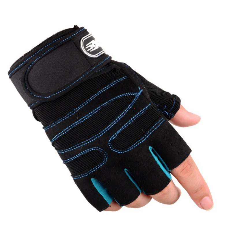 NEW M-XL Gym Gloves Heavyweight Sport Exercise Weight Lifting Gloves Body Building Training Sport Fitness Gloves