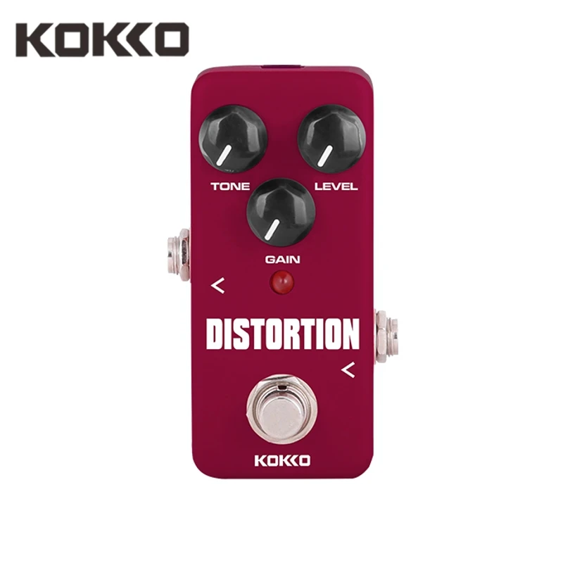 KOKKO FDS2 Guitar Pedal Effect Mini Vintage Distortion Guitarra Ukulele Effects For Musical Instruments Accessories | Спорт и