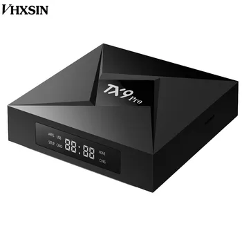 

VHXSIN 20 PCS TX9 Pro TV Box Android 7.1 Amlogic S912 Octa Core Dual Band WiFi 3G RAM 32G