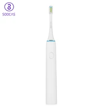 Xiaomi Mi для дома Soocare X1 Soocas электрическая зубная щетка Беспроводное зарядное устройство Водонепроницаемая модернизированная перезаряжаемая зубная щетка 4 цвета кольца