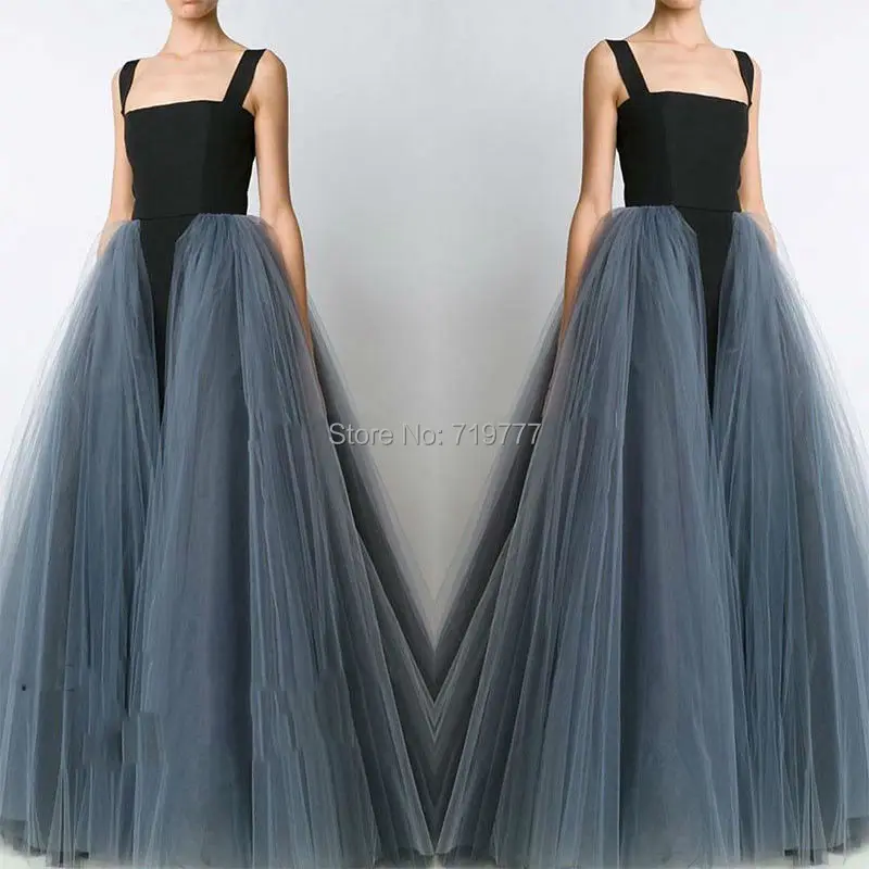 Lebanon-Formal-Evening-Party-Dress-Black-Straight-Prom-Dresses-Detachable-Gray-Long-Train-Robe-De-Soiree (1)