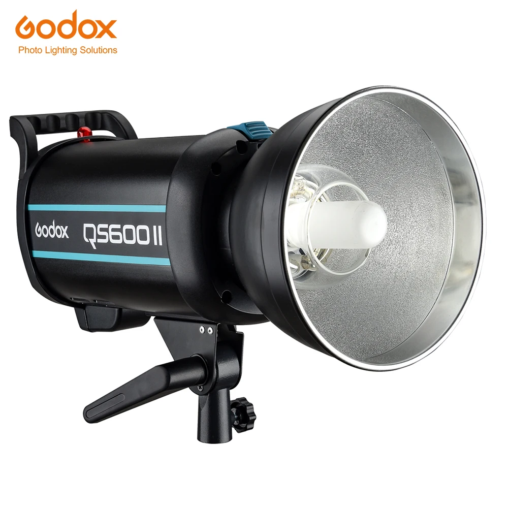 Профессиональный студийный стробоскоп Godox QS600II GN76 600Ws со встроенной беспроводной